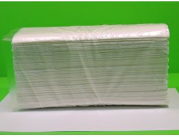 Полотенца лист однослойные 200л V сложение белые 20 пач/кор